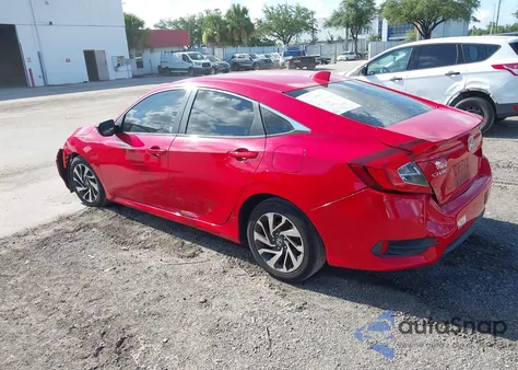 2018 Honda Civic Ex from USA, damaged, VIN 2HGFC2F78JH575060